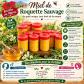 Miel de roquette sauvage du Maroc 100% naturel sans additifs, en pot