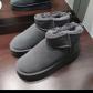 GOOCE MINDY bottines femme cuir gris doublure fourrure  mouton � enfiler EU 40