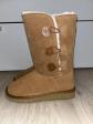 UGG Australia Bailey Bottes femme daim marron 3 boutons doublure EU 38
