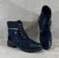 CHC Shoes Bottines pointure EU 40 � lacets petit talon bloc brogue glam 0320