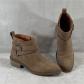 H&M Bottines pointure EU 40 petit talon bloc double boucle western boh�me 0319