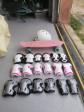 skate Board avec protections enfant