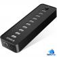 Hub USB 2.0 10 ports aliment� 36W 12V interrupteur Orico PC Mac cl�s disques
