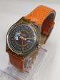 Swatch Rocking GM117 1993   Montre vintage 24 heures cadran hologramme