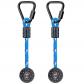 Trapeze Balancoire Exterieur 2  4cm Ball Gymnastique Enfants - Bleu 34 cm