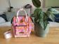Sac Cabaia Nano Pirae multicolore rose en excellent �tat bandouli�re