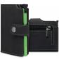 v2 Portefeuille Homme&Femme en Similicuir avec Protection RFID Vert Noir vert