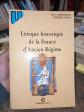 lexique historique de la france d'Ancien r�gime par Guy Cabourdin