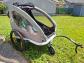 Remorque v�lo HAMAX  bi place pour enfants ( maxi 45kg), capote neuve !