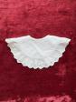 Bavoir Ancien Col Pour Robe De Poup�e Ancienne Broderie Anglaise