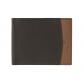 Bifold Portefeuille pour Homme en Cuir V�ritable �l�gant Design Fin Bicolore
