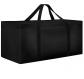 Sac Rangement Coussin Salon de Jardin Exterieur Sapin de Noel Noir 175x55x75 cm