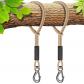 Corde de Hamac 100 cm Sangle de Balan�oire avec Crochet 400lbs Arbre 2 Pi�ces