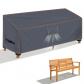 Housse Banc de Jardin 4 Places 203x75x66-91 cm Imperm�able Gris