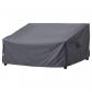 Housse Canap� de Jardin 3 Places 208x99x89-61 cm Imperm�able Gris Polyester