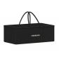 Sac de Rangement pour Coussins de Jardin 420D Oxford Housses Mobilier Noir