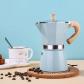 Bleu Cafeti�re � Expresso pour Cuisini�re 6 Tasses � Moka Facile et Fiable