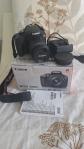 Canon EOS 4000D DSLR 18 MP Noir   objectif EF S 18 55mm III   chargeur