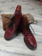 Dr. Martens bottines cuir bordeaux Homme EU 39 lacets bout rond cap toe