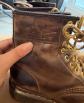 Dr. Martens bottillons homme cuir marron EU 36 lacets bout rond