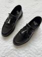 Dr. Martens derbies homme cuir noir � franges, EU 42, bout rond antid�rapant