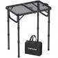 Table de Camping Pliante 3 Hauteur R�glable Grille 58 x 40 cm Noir