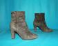 Boots L'Autre Chose in Brown Suede Leather Size 37.5 EUR