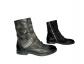 A.S 98 Bottines Boots Aus Leder Schwarz Vintage Used Optik Gr. 36 EUR