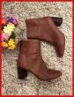 Bottines Monoprix Prenium Marron Taille 41 Femme en tr�s mauvais �tat