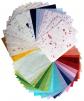 Feuilles de Papier de M�rier 21,6 x 27,9 cm Rose Rouge Lot de 40 Multicolored