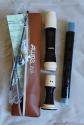 flute � bec Aulos alto 309 AF Maron fonc� et ivoire en r�sine synth�tique