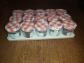 VENDS 15 MINI POTS DE CONFITURES FRAISE (STRAWBERRY), LES POTS FONT 30GR.
