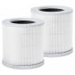 Filtres de Rechange pour Purificateur d'Air Xiaomi Smart Purifier 4 Lot de 2