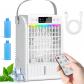Mini Climatiseur Portable 4 en 1 Petite Clim avec T�l�commande Blanc Plastique