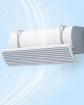 Deflecteur Climatisation Murale ABS R�glable Blanc 90x20 cm
