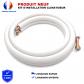 Kit D'Installation Climatiseur Tuyau Cuivre Isol� 5 M 1-4 3-8 Pouces Split