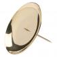 Couronne de l'Avent Bougeoir avec �pine �12cm Laiton Dor� Brillant D�coration