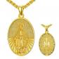 Collier Religieux en Argent Sterling 925 avec Croix de J�sus-Ailes d'Ange Noir