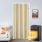 Rideau Occultant Isolant Thermique � Oeillets 132 x 198 cm Beige Polyester Uni