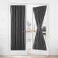Rideau Occultant Thermique avec Passe Tringle pour Portes et Fen�tres en Verre