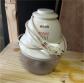 SEB Rondo 800 Robot de cuisine 200 W blanc-transparent avec bol et couvercle