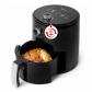 PETIT Friteuse � Air Chaud 2,5L 1200W Temp�rature 80 200�C Argent� Plastique