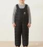 Salopette de ski-snowboard enfant unisexe 3 4 ans noire rembourr�e isotherme