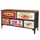 Max Home Commode de Chambre � Coucher Polyvalente Graphisme R�tro et Vintage 5