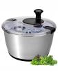 Essoreuse � Salade en Acier Inoxydable 18-10 avec Manivelle Bol 6