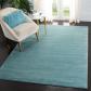 Tapis Moderne pour Salon Salle � Manger Chambre � Coucher 155 X 229 cm Seafoam