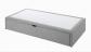 Lit gigogne gris avec matelas