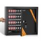 Armoire � Cl�s 100 Positions Bo�te � Cl�s Antivol avec Etiquettes Noir Moderne