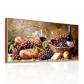 Tableau Decoration Murale Cadre Moderne Salon Chambre 50x100 cm Fruits et Pain