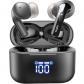 T20 �couteurs Bluetooth sans Fil avec ENC Appel LED �cran Noir